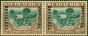 Rare Postage Stamp from South Africa 1938 2s6d Green & Brown SG018a 21mm Fine Mtd Mint