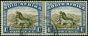 Collectible Postage Stamp South Africa 1939 1s Brown & Chalky Blue SG62 Fine Used