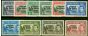 Old Postage Stamp from St Helena 1952 Set of 10 to 2s6d SG1-10 Very Fine MNH
