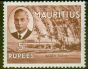 Collectible Postage Stamp from Mauritius 1950 5R Red-Brown SG289 V.F MNH