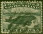 Collectible Postage Stamp Newfoundland 1868 5c Black SG38 Good Used