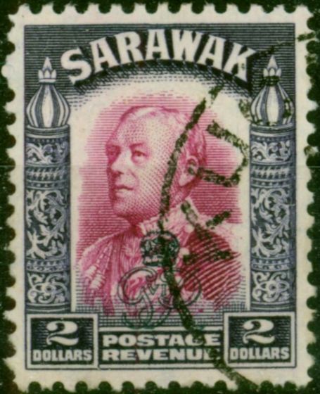 Sarawak 1947 $2 Bright Purple & Violet SG163 Fine Used . King George VI (1936-1952) Used Stamps