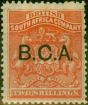 Rare Postage Stamp from B.C.A Nyasaland 1891 2s Vermilion SG8 Good Mtd Mint