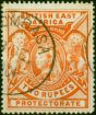 B.E.A KUT 1897 2R Orange SG93 V.F.U . Queen Victoria (1840-1901) Used Stamps