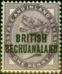 Collectible Postage Stamp from Bechuanaland 1891 1d Lilac SG33 V.F Very Lightly Mtd Mint