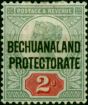 Bechuanaland 1897 2d Grey-Green & Carmine SG62 Good MM Queen Victoria (1840-1901) Valuable Stamps