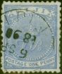 Valuable Postage Stamp Fiji 1888 1d Dull Blue SG51a P.11.75 x 10 Fine Used