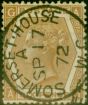 Old Postage Stamp from GB 1872 6d Chestnut SG122a V.F.U 'Somerset House SP 17 72' CDS