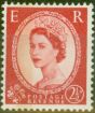 Valuable Postage Stamp from GB 1961 2 1/2d Carmine-Red SG614b Type I 1 band V.F Lightly Mtd Mint