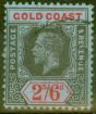 Collectible Postage Stamp from Gold Coast 1913 2s6d Black & Red-Blue SG81 Fine Used