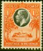 Valuable Postage Stamp from Gold Coast 1928 1s Black & Red-Orange SG110 Fine Mtd Mint Stamp