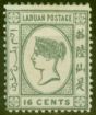 Valuable Postage Stamp from Labuan 1894 SG56 16c Grey Fine Mtd Mint