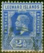 Valuable Postage Stamp Leeward Islands 1912 2 1/2d Bright Blue SG50 Fine Used
