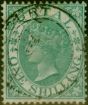 Old Postage Stamp Natal 1867 1s Green SG25 Fine Used (3)