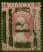 Valuable Postage Stamp from Bahamas 1882 4d Rose SG43x Wmk Reversed Fine Used