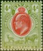 Valuable Postage Stamp from Orange River Colony 1903 4d Scarlet & Sage-Green SG144 V.F & Fresh Lightly Mtd Mint