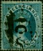 Valuable Postage Stamp Queensland 1860 2d Blue SG7 Good Used