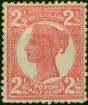 Queensland 1898 2 1/2d Rose SG236 Fine MM  Queen Victoria (1840-1901) Rare Stamps