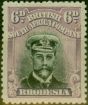 Collectible Postage Stamp Rhodesia 1918 6d Black & Reddish Lilac SG266 Fine MM