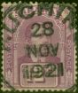 Collectible Postage Stamp from Sarawak 1918 12c Purple SG56 Good Used