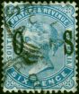 South Australia 1900 6d Blue SG085 Fine Used (3) . Queen Victoria (1840-1901) Used Stamps