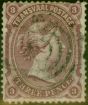 Rare Postage Stamp from Transvaal 1878 3d Claret SG135a Good Used