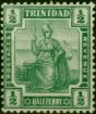 Trinidad 1909 1/2d Green SG146 Fine MM  King Edward VII (1902-1910) Old Stamps