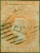 South Australia 1858 2d Orange-Red SG7 Good Used (2). Queen Victoria (1840-1901) Used Stamps