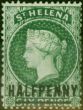 Valuable Postage Stamp St Helena 1885 1/2d Green SG35 Fine MM