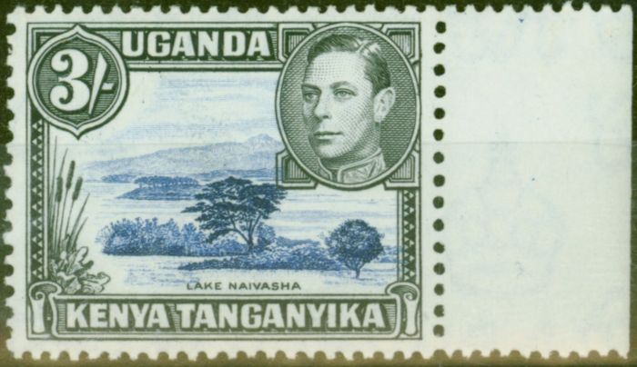 Old Postage Stamp from KUT 1947 3s Dp Violet-Blue & Black SG147a V.F MNH
