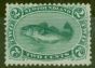 Rare Postage Stamp from Newfoundland 1870 2c Bluish Green SG31 Fine Lightly Mtd Mint Nicely Centred