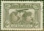 Collectible Postage Stamp from Australia 1931 Air 6d Sepia SG139 V.F.U