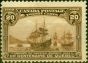 Collectible Postage Stamp from Canada 1908 20c Dull Brown SG195 Fine Mtd Mint