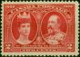 Collectible Postage Stamp Canada 1908 2c Carmine SG190 Fine & Fresh MM