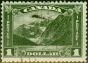 Rare Postage Stamp Canada 1930 $1 Olive-Green SG303 Fine Used