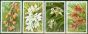 Rare Postage Stamp Fiji 1999 Orchids Set of 4 SG1050-1053 V.F MNH