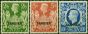 Tangier 1949 Set of 3 Top Values SG273-275 V.F MNH  King George VI (1936-1952) Valuable Stamps