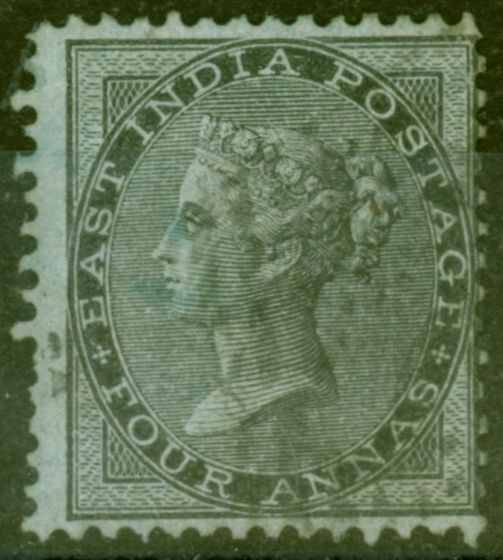 Valuable Postage Stamp from India 1855 4a Black SG35 Fine Used