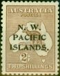 Collectible Postage Stamp from New Guinea 1916 2s Brown SG97w (C) Wmk Inverted Fine & Fresh Mtd Mint