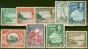Collectible Postage Stamp from Bermuda 1936 set of 9 SG98-106 Fine Lightly Mtd Mint