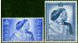 GB 1948 RSW Set of 2 SG493-494 Fine LMM  King George VI (1936-1952) Old Royal Silver Wedding Stamp Sets