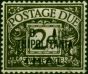 Tripolitania 1950 4l on 2d Agate SGTD8 V.F.U  King George VI (1936-1952) Old Stamps