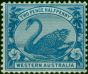 Western Australia 1901 2 1/2d Blue SG114 Fine MM . Queen Victoria (1840-1901) Mint Stamps