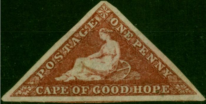 C.O.G.H 1864 1d Brownish Red SG18c V.F & Fresh LMM  Queen Victoria (1840-1901) Old Stamps