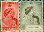 Gold Coast 1948 RSW Set of 2 SG147-148 Fine & Fresh MM  King George VI (1936-1952) Collectible Royal Silver Wedding Stamp Sets