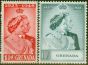 Grenada 1948 RSW set of 2 SG166-167 V.F MNH  King George VI (1936-1952) Old Royal Silver Wedding Stamp Sets