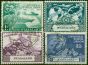 Nyasaland 1949 UPU Set of 4 SG163-166 Fine Used  King George VI (1936-1952) Old Universal Postal Union Stamp Sets