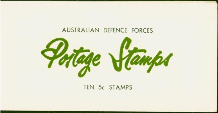 Australia 1968 50c Booklet SGMB2 Fine & Complete . Queen Elizabeth II (1952-2022) Mint Stamps
