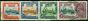 Falkland Islands 1935 Jubilee Set of 4 SG139-142 V.F.U King George V (1910-1936) Old Stamps