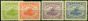 Valuable Postage Stamp Papua 1911 Set of 4 to 2 1/2d SG84-87 Fine MM